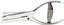 Ticket Plier, 145 mm, nickel-plated, Punch 21 to 200